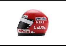 NIKI LAUDA  (1977)   HELMET TUTTI I CASCHI DEI PILOTI FERRARI   N.#95