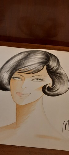 Bozzetto figurino moda - 14,