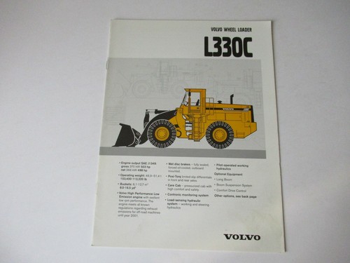 Brochure pala gommata volvo - gommata,