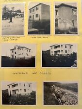SET FOTO trieste anni 40 ca muggia abitazioni pompa benzina