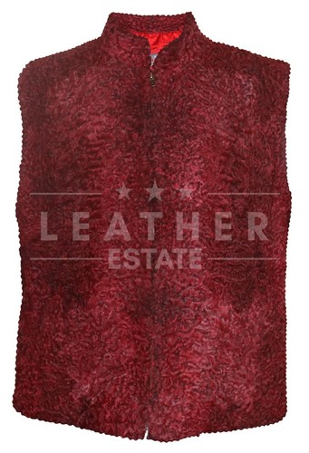 Gilet persiano agnello marrone