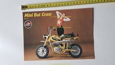 Garelli Mini Bat Cross 50 1971 depliant italiano originale brochure