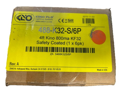 Kino flo kf32 f75t12 800 - kino, f75t12/ho/800