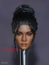 Modellino scolpito testa donna