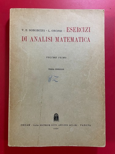 Bononcini onofri esercizi di - onofri,