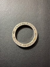 anello cuori cromati f**k you