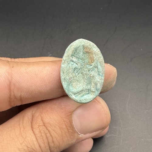 Grande anello antico romano - , in