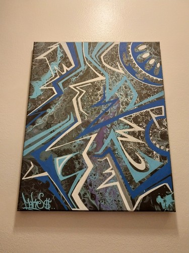 Quadro astratto street - ,