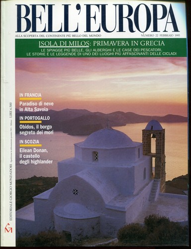 BELL'EUROPA-OBIDOS-MILOS-FAER
