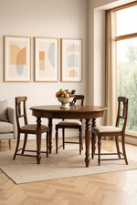 Tavolo rotondo in legno