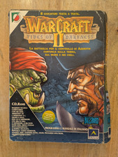 PC Computer Game Box CD-ROM EUR ITA Italiano Warcraft II 2 Tides of Darkness