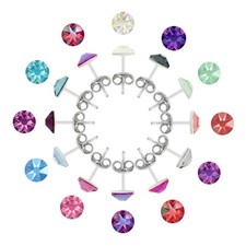 Orecchini a perno in argento