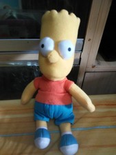 Vecchio peluche/pupazzo di Bart Simpson