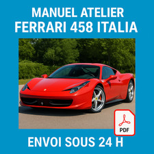Manuel Atelier Ferrari 458