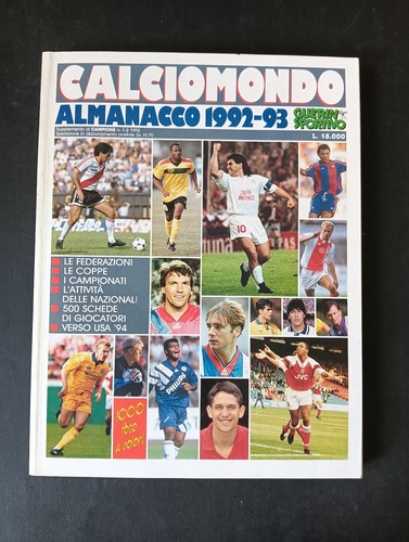 Calciomondo almanacco 1992 - calciomondo, 1992-93