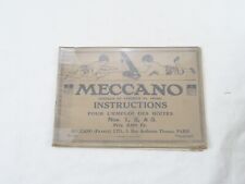 Meccano Catalogo N.18A 1918
