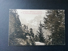 cartolina Madonna di Campiglio Dolomiti spedita Germania 1909 s