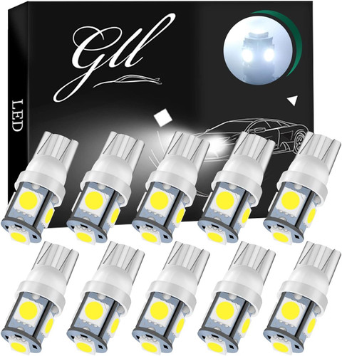 Grandview 10pcs 24v bianco t10 - 24v,