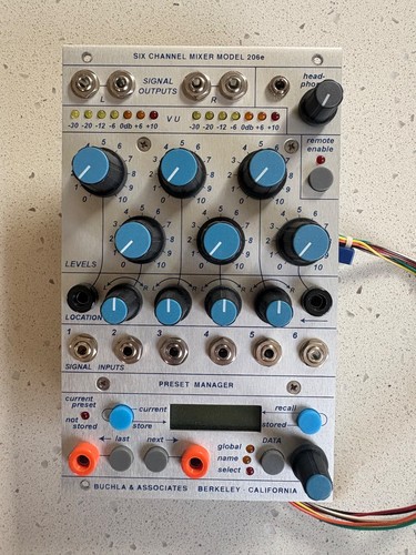 Mixer gestore preset buchla - preset,
