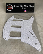 STERLING BY MUSIC MAN CUTLASS BATTIPENNA DI RICAMBIO BIANCO PERLATO