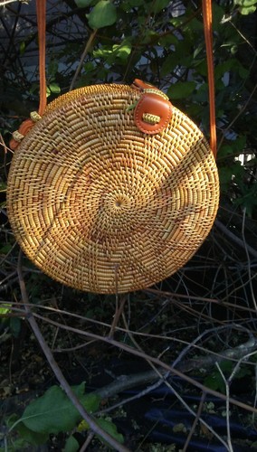 Borsa rattan rotonda - borsa,