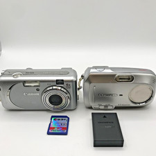 Canon PowerShot A430 & Olympus C-470 Digital Cameras – Tested Bundle Fast Ship!