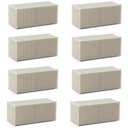 8pcs scale 20ft 87 - 8pcs, 1:87