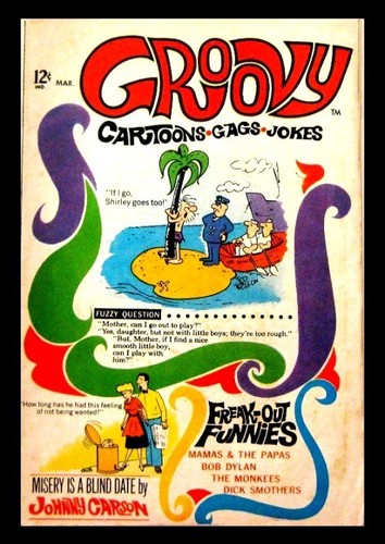 Groovy cartoni animati gag - groovy,
