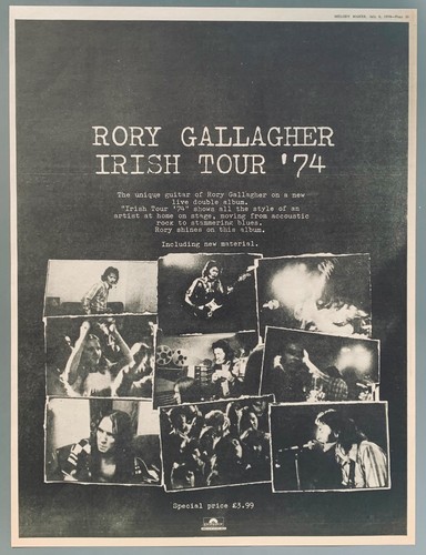 Rory gallagher 1974 poster - 1974,