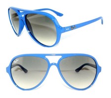 OCCHIALI DA SOLE RAY BAN BLU GRIGIO RB 4125 756/32 CATS 4376 OCCHIALI 4162 PILOT 4150
