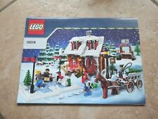 LEGO 10216 SEASONAL WINTER VILLAGE BAKERY INSTRUCTION MANUAL ONLY