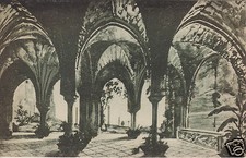 Ravello Palazzo Rufolo Antica sala da pranzo f.p.