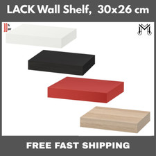 IKEA LACK Mensola da Parete 30x26cm Mensola Galleggiante Multicolore Moderna Portaoggetti Espositore