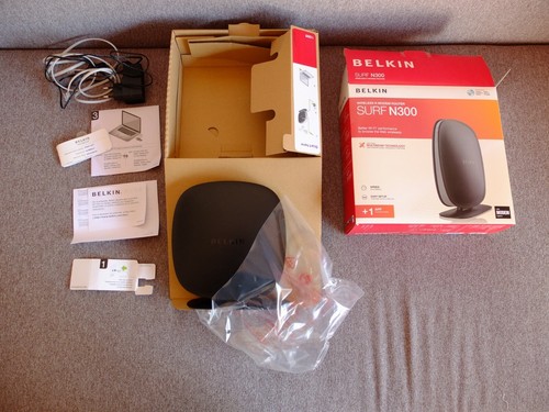 Wireless modem router - n, surf
