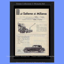 Anni ' 30  * Pubblicità