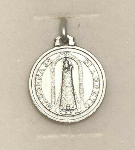 Madonna loreto medaglia in - madonna, di