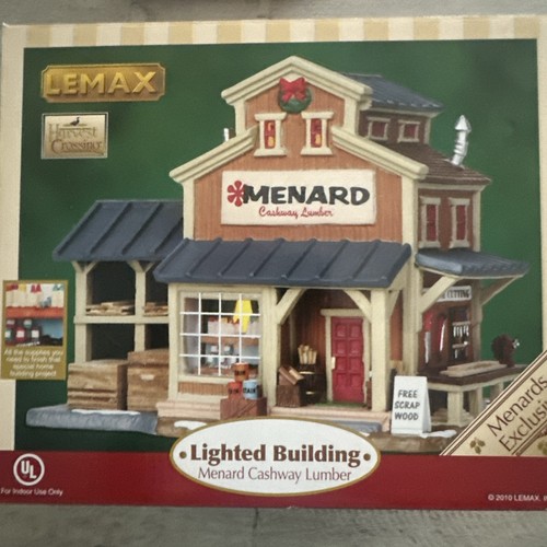 Lemax village menard cashway - village,