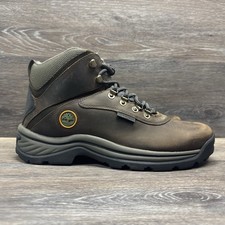 Stivali Timberland Uomo 9 Marrone Ledge Impermeabili Escursionismo Pelle Caviglia Lavoro 12135