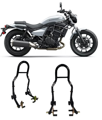 Coppia cavalletti moto