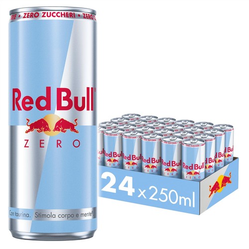 Red bull energy drink - drink,, zero