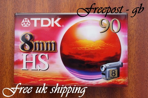 Tdk video 8mm hi8 - tdk, hs