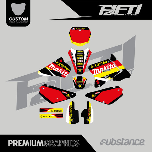 Kit grafica energetica suzuki - kit,