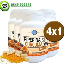 4 PIPERINA e CURCUMA Più 95%