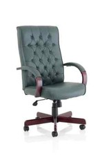 Sedia direzionale chesterfield - sedia,