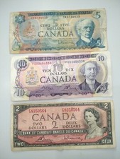 Lotto banconote canada - lotto, n.3
