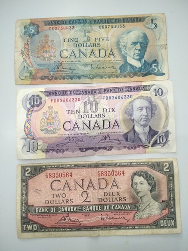 Lotto banconote canada - banconote,