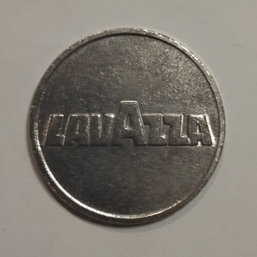 Gettone lavazza metallo per - metallo,