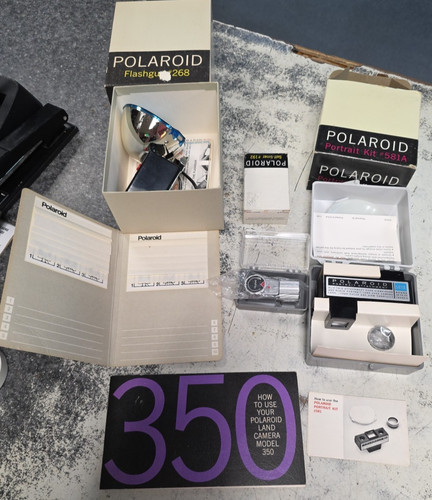 Polaroid 350 libro kit 581a - polaroid,