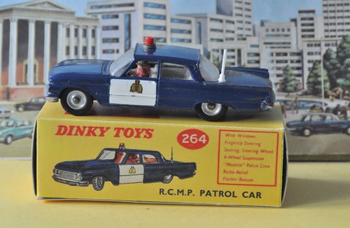 Dinky 264 rcmp patrol car - 264,