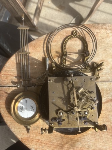 Antico orologio parete - orologio, da